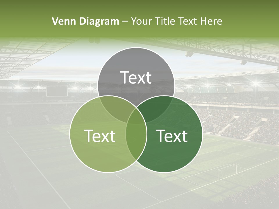 Sun Chalk Soccer PowerPoint Template