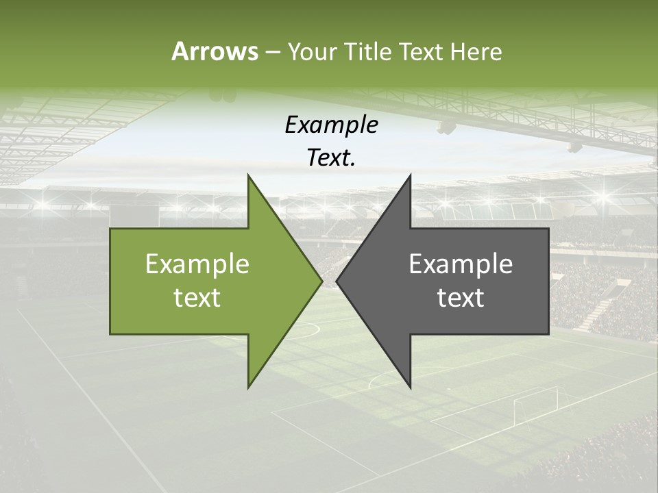 Sun Chalk Soccer PowerPoint Template