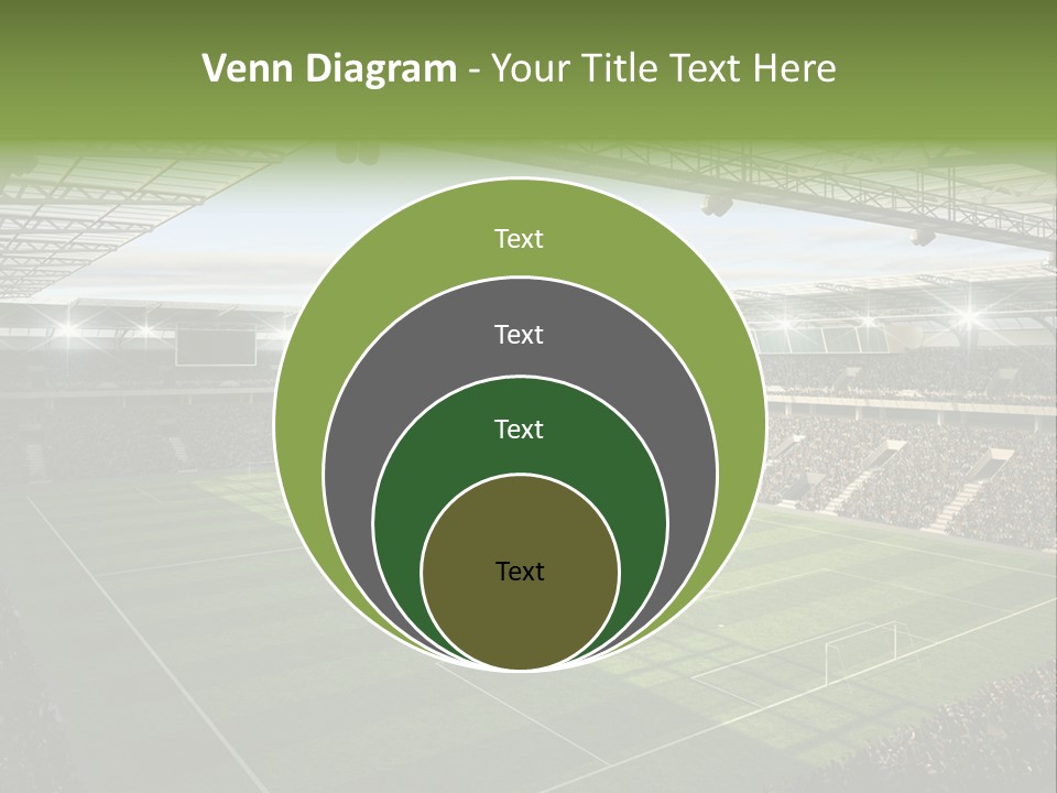 Sun Chalk Soccer PowerPoint Template