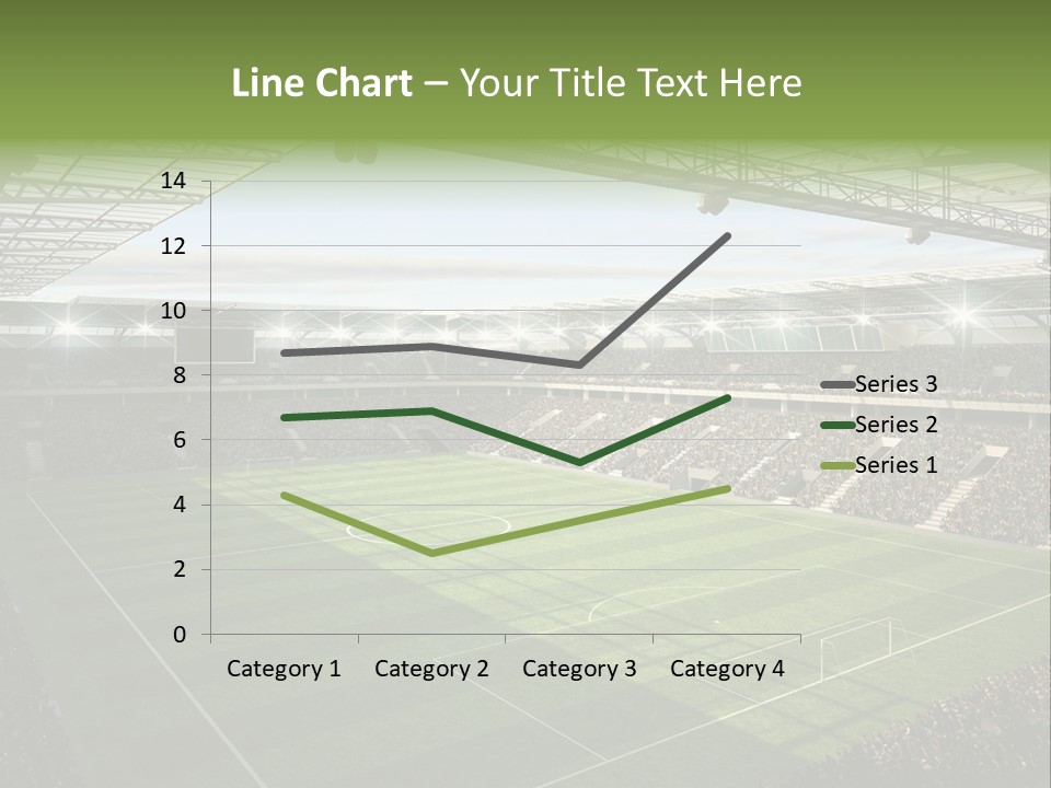 Sun Chalk Soccer PowerPoint Template