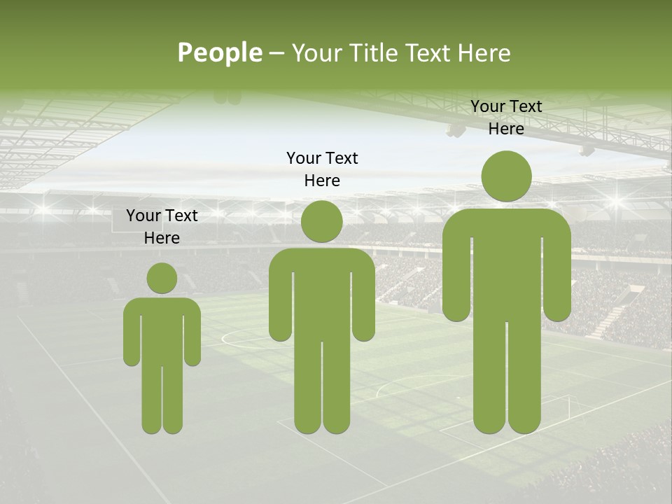 Sun Chalk Soccer PowerPoint Template