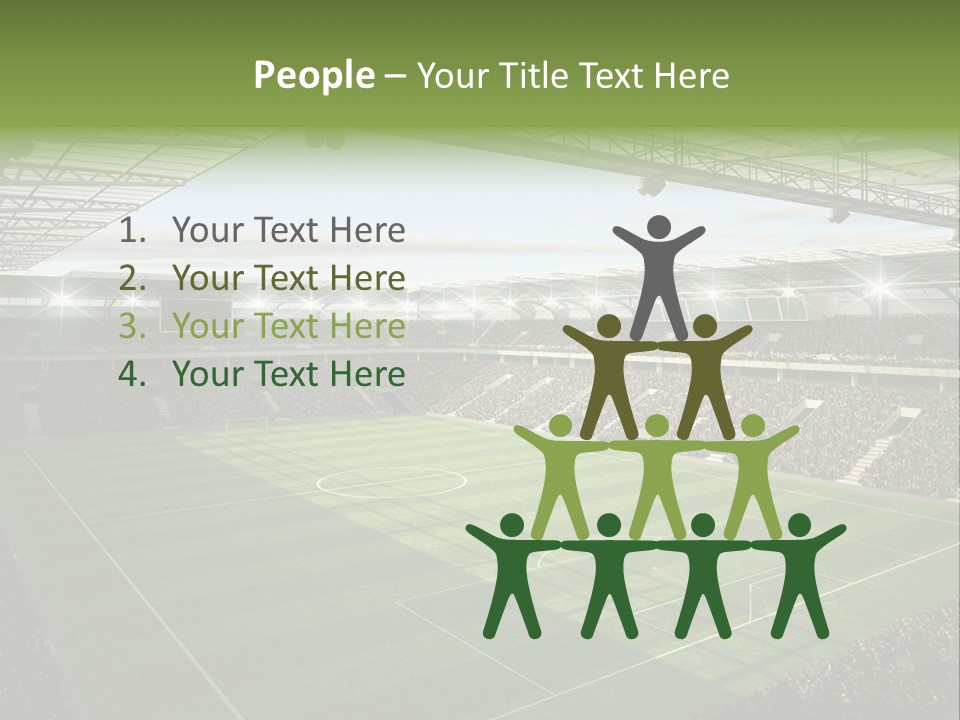 Sun Chalk Soccer PowerPoint Template