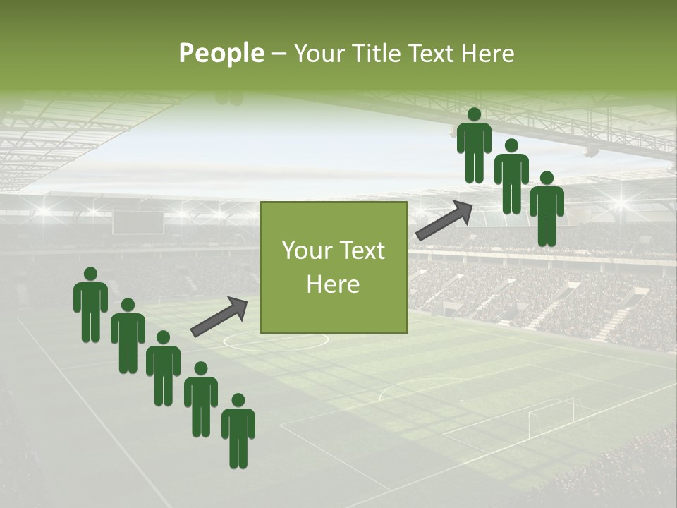 Sun Chalk Soccer PowerPoint Template