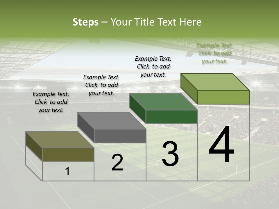 Sun Chalk Soccer PowerPoint Template