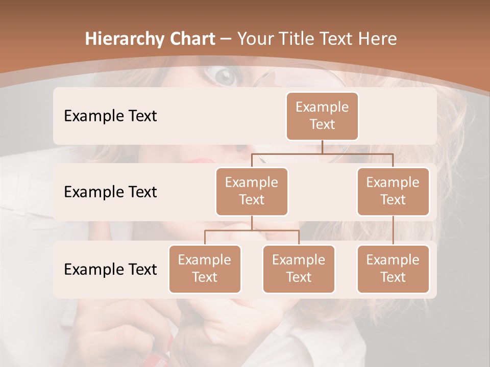Woman Behold One PowerPoint Template