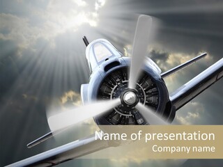 Flight Technology Military PowerPoint Template