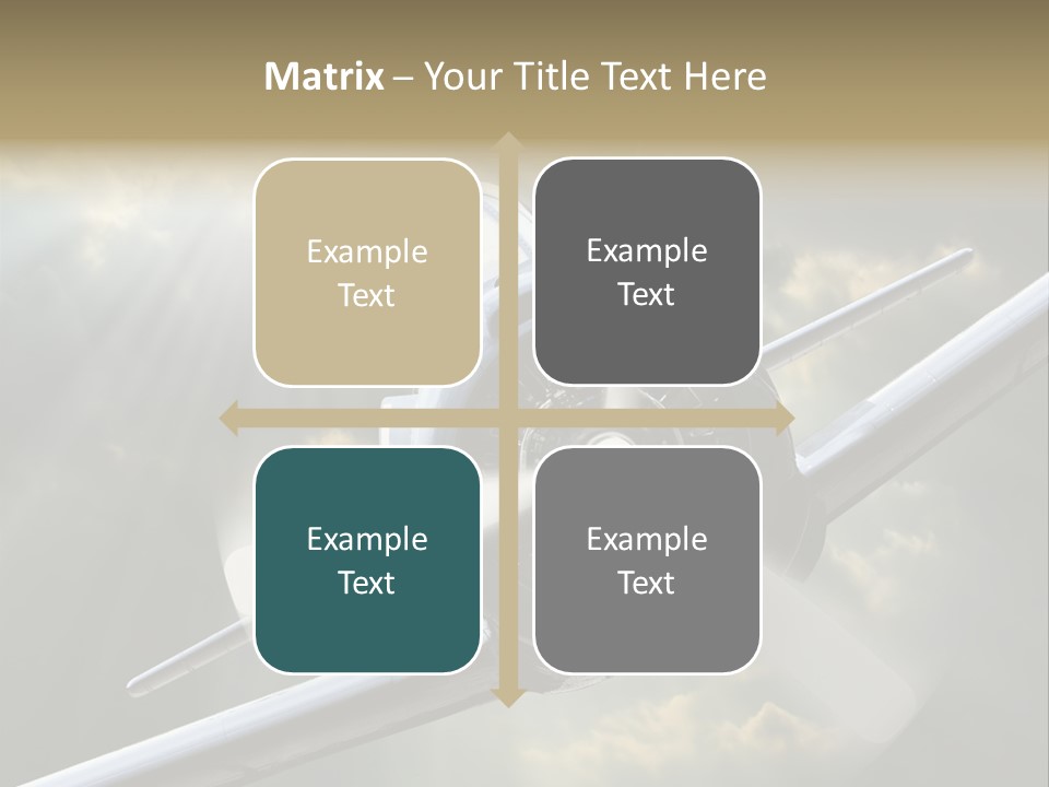 Flight Technology Military PowerPoint Template