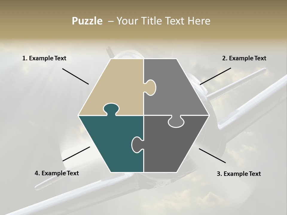 Flight Technology Military PowerPoint Template