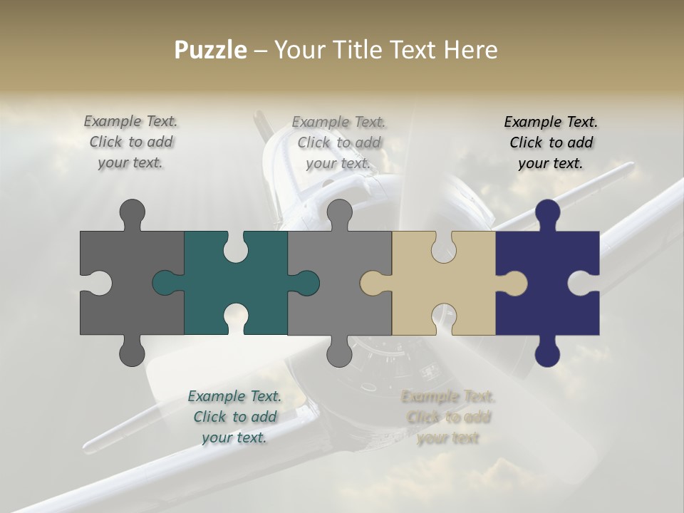 Flight Technology Military PowerPoint Template