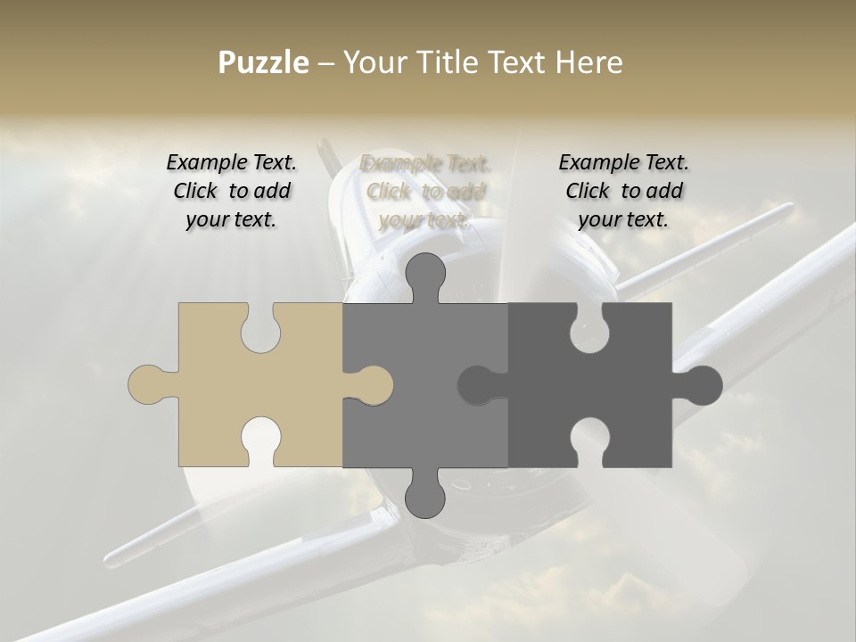 Flight Technology Military PowerPoint Template