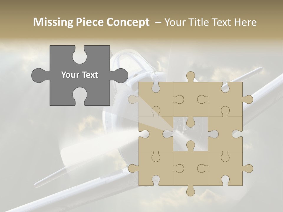 Flight Technology Military PowerPoint Template