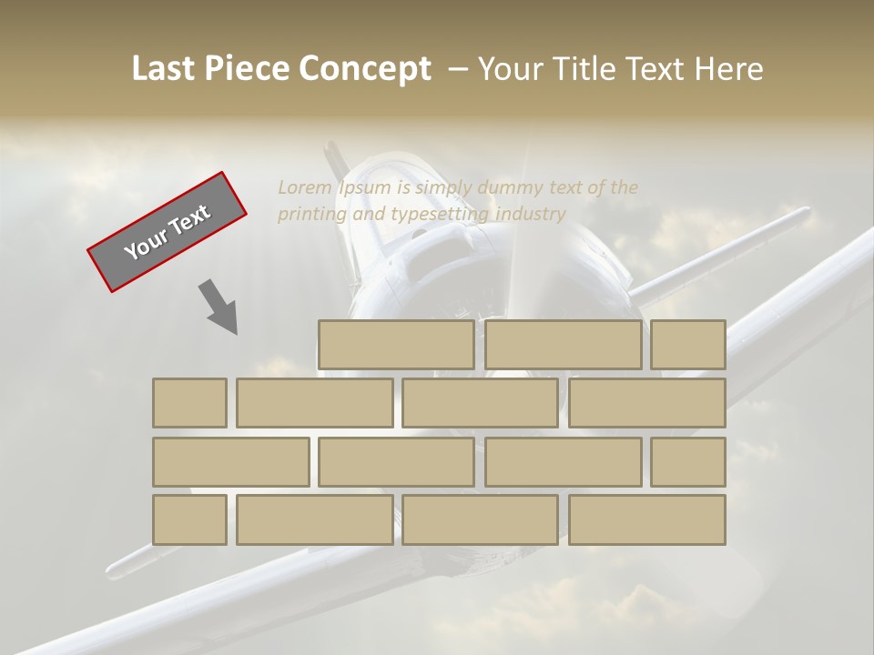 Flight Technology Military PowerPoint Template