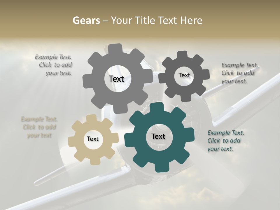 Flight Technology Military PowerPoint Template