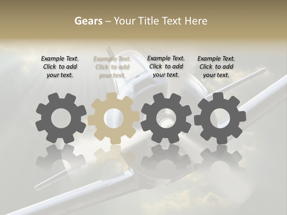 Flight Technology Military PowerPoint Template