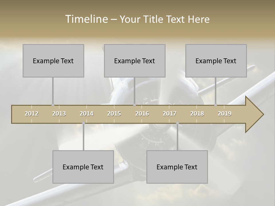 Flight Technology Military PowerPoint Template