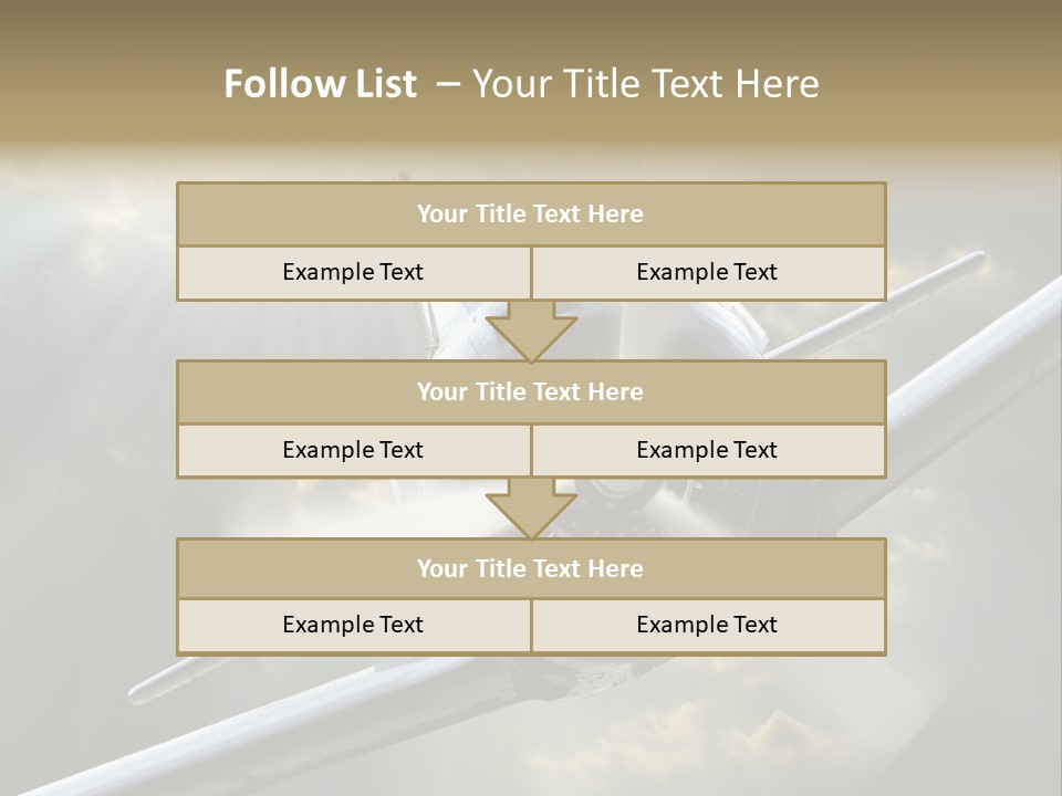 Flight Technology Military PowerPoint Template