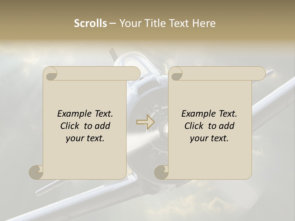 Flight Technology Military PowerPoint Template