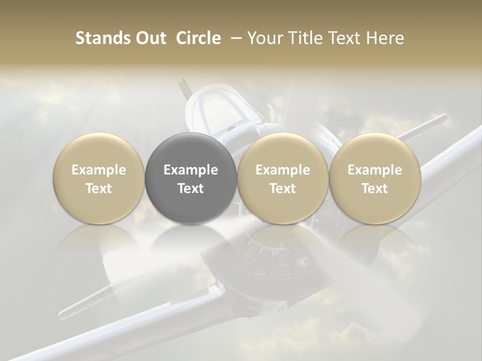 Flight Technology Military PowerPoint Template