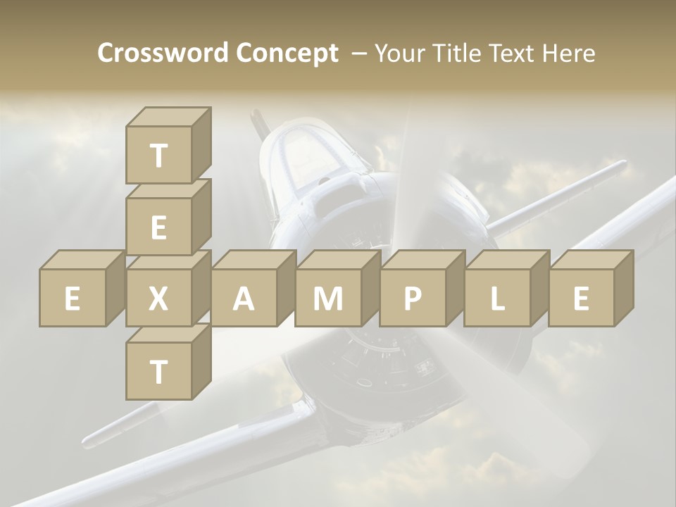 Flight Technology Military PowerPoint Template