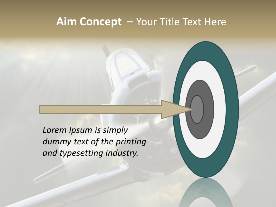 Flight Technology Military PowerPoint Template