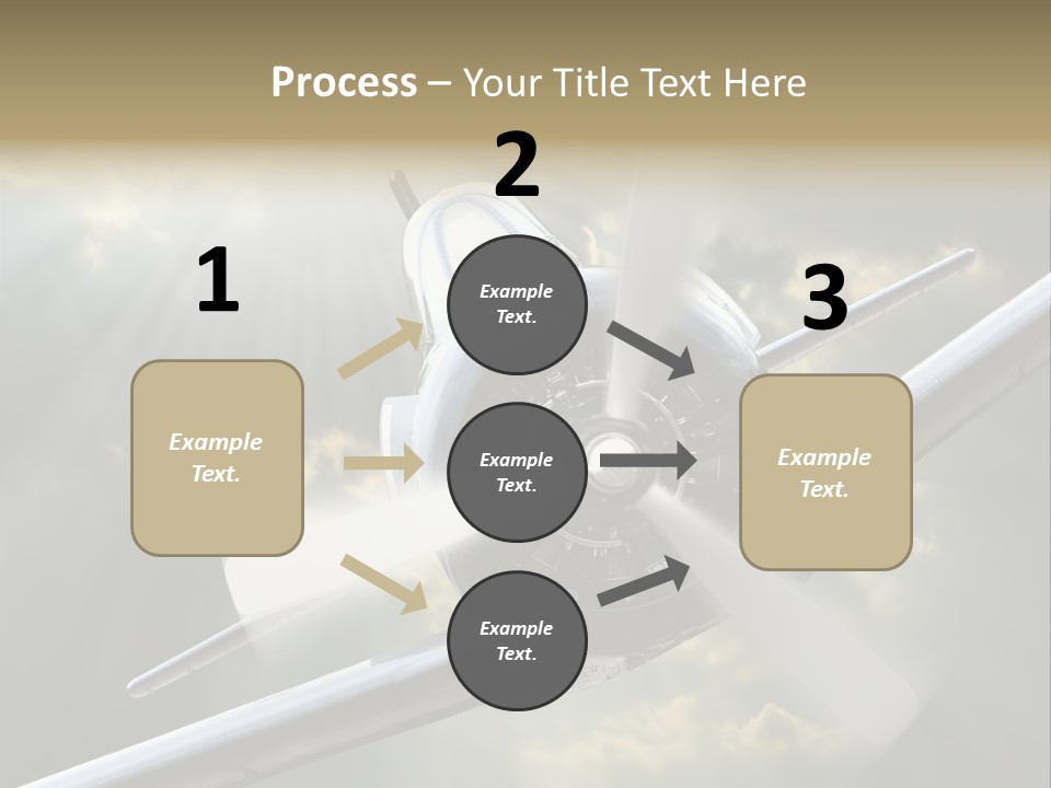 Flight Technology Military PowerPoint Template