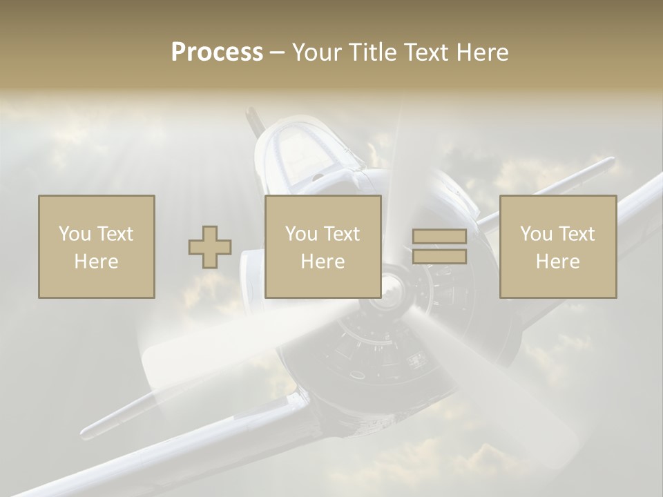 Flight Technology Military PowerPoint Template