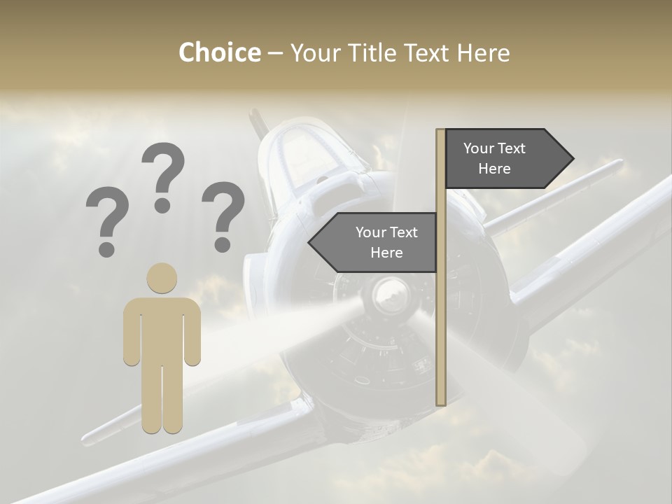 Flight Technology Military PowerPoint Template