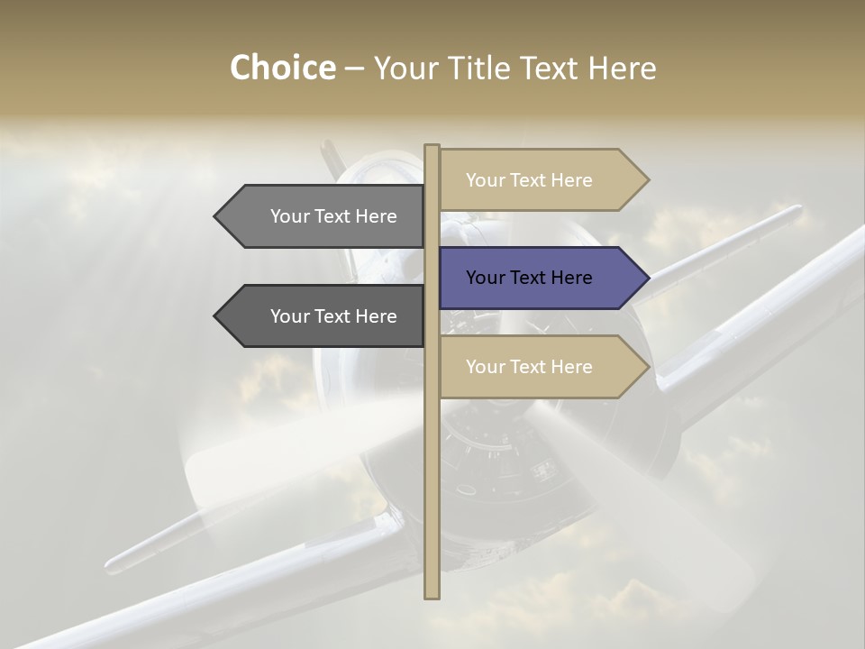 Flight Technology Military PowerPoint Template
