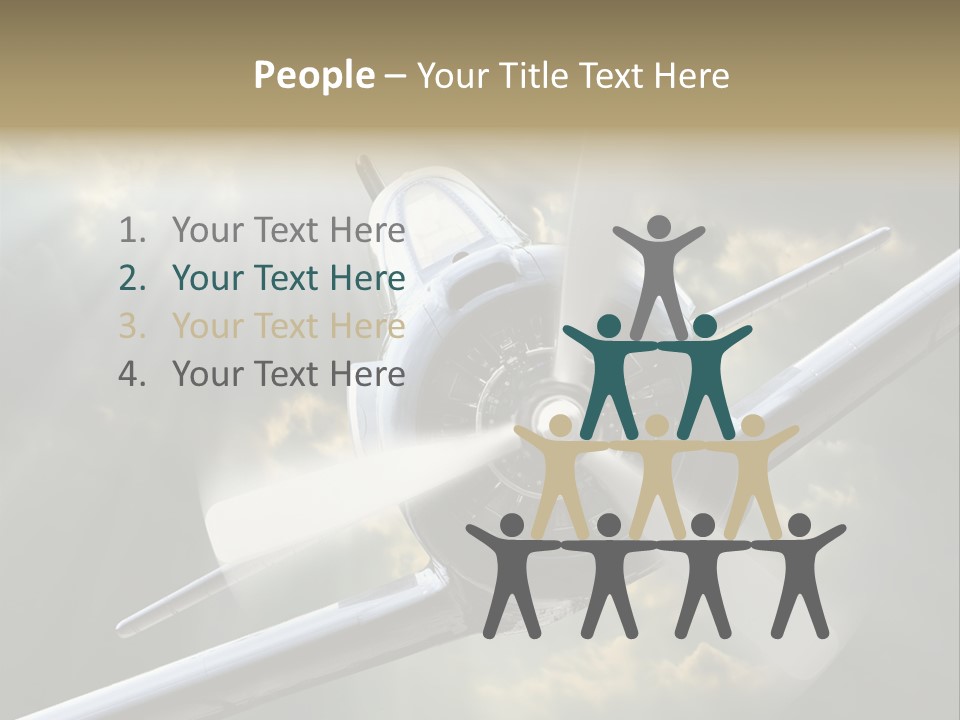 Flight Technology Military PowerPoint Template