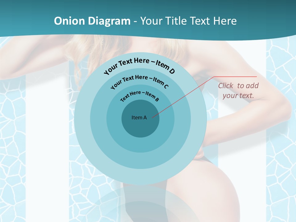 Body Woman Model PowerPoint Template