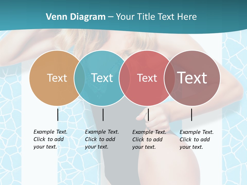 Body Woman Model PowerPoint Template