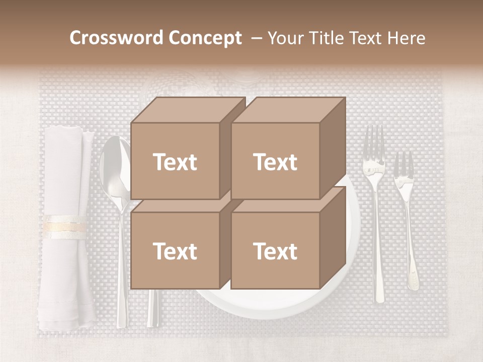 Ware Fork Nobody PowerPoint Template