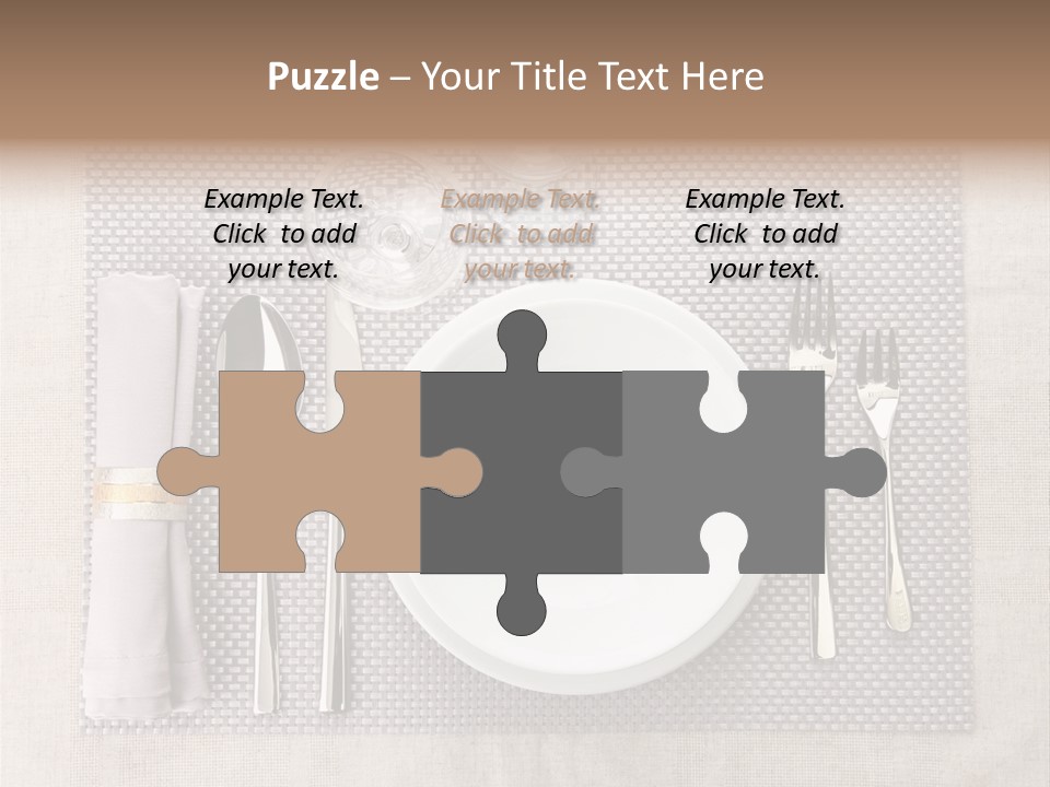 Ware Fork Nobody PowerPoint Template