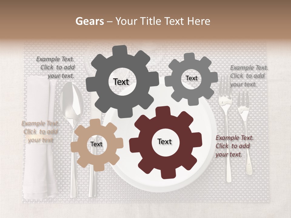 Ware Fork Nobody PowerPoint Template