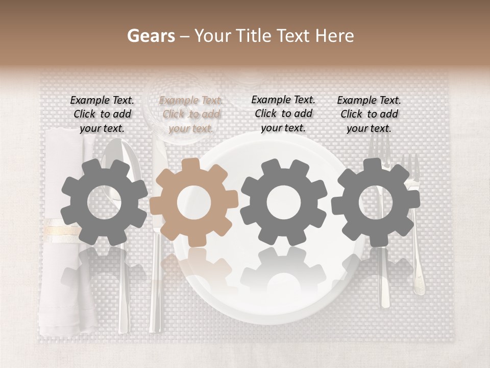 Ware Fork Nobody PowerPoint Template