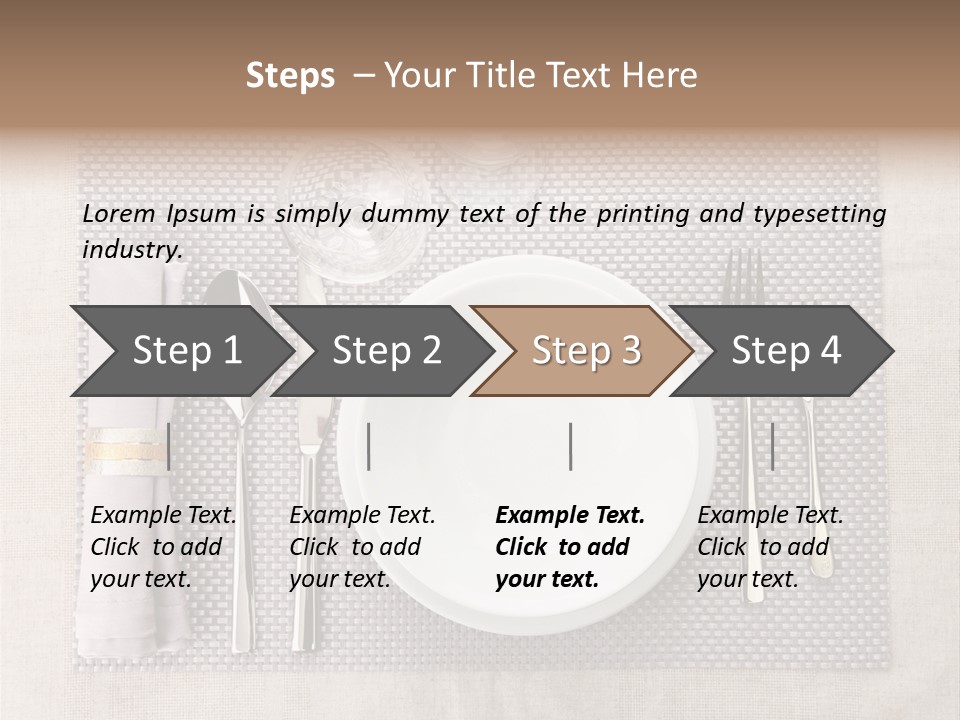 Ware Fork Nobody PowerPoint Template
