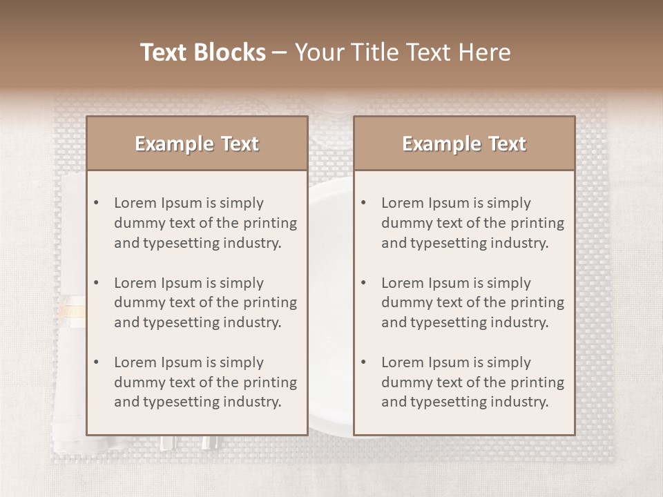 Ware Fork Nobody PowerPoint Template
