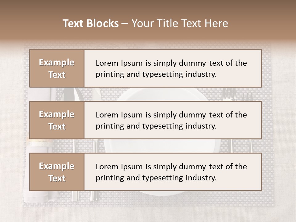 Ware Fork Nobody PowerPoint Template
