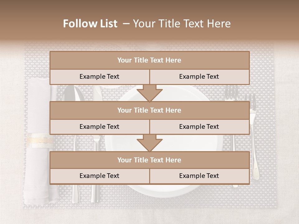 Ware Fork Nobody PowerPoint Template