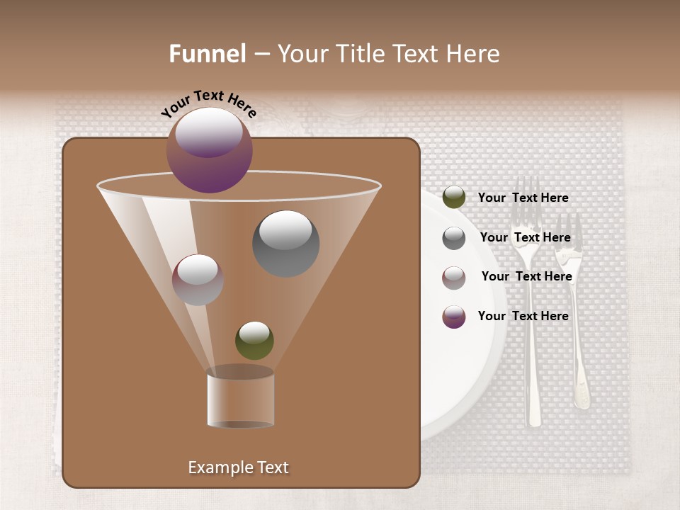 Ware Fork Nobody PowerPoint Template