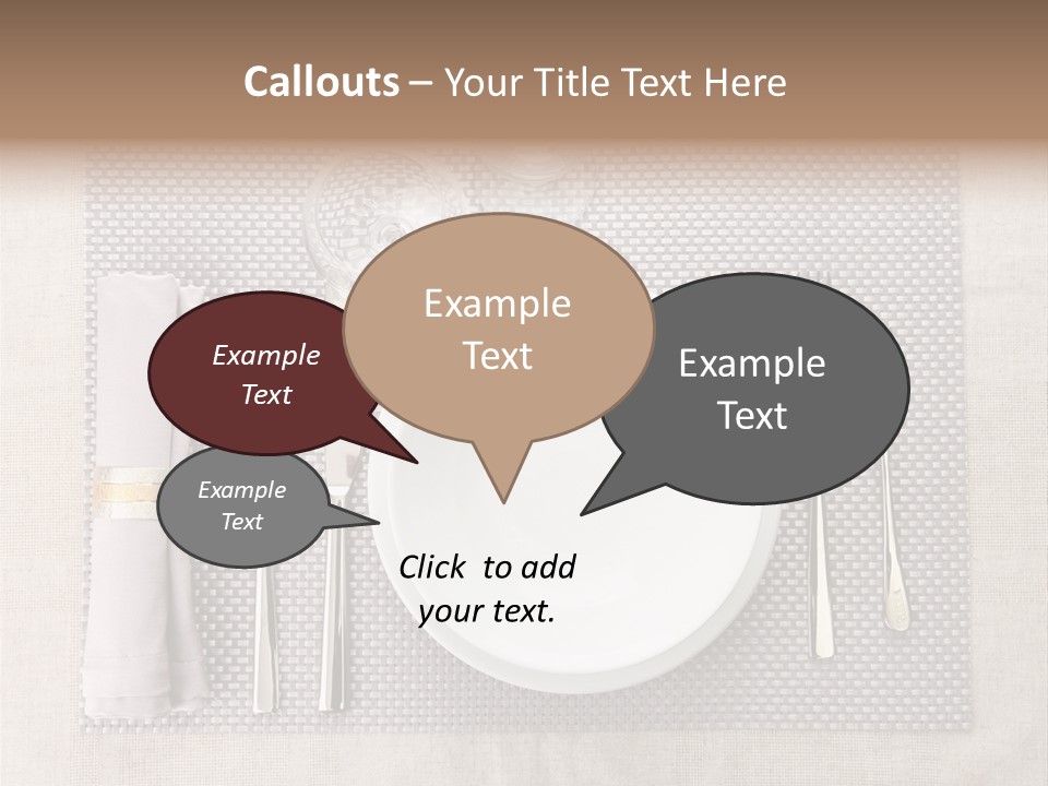 Ware Fork Nobody PowerPoint Template