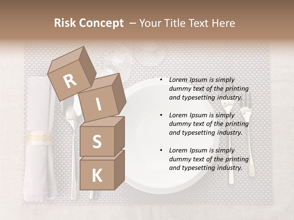 Ware Fork Nobody PowerPoint Template