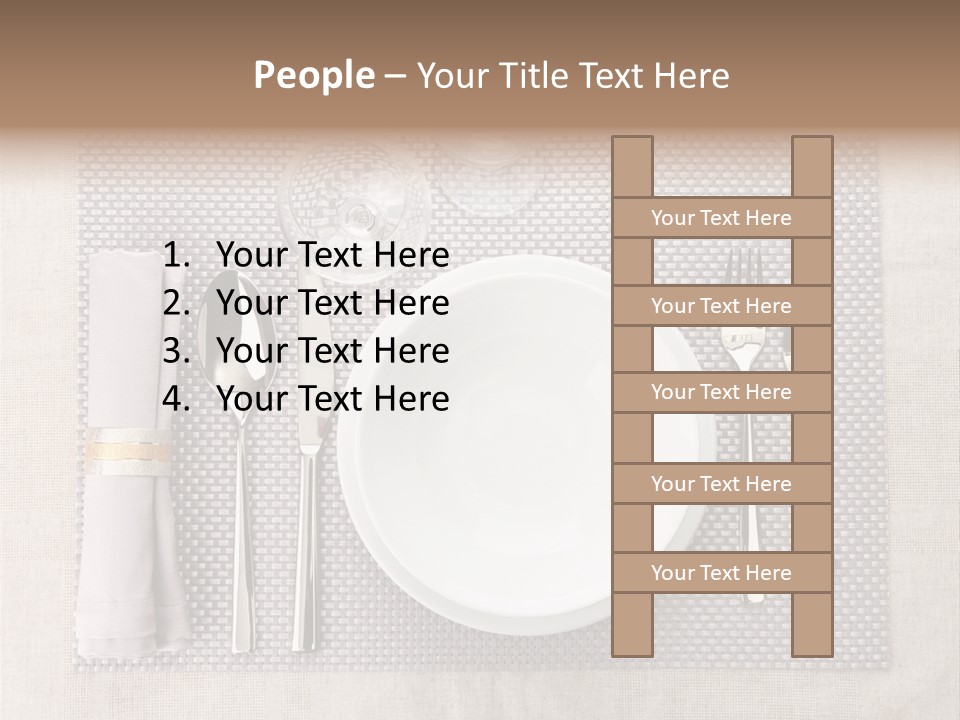 Ware Fork Nobody PowerPoint Template