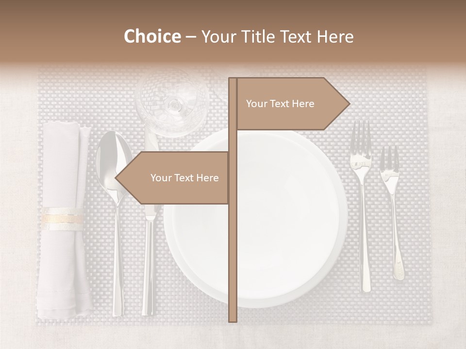 Ware Fork Nobody PowerPoint Template