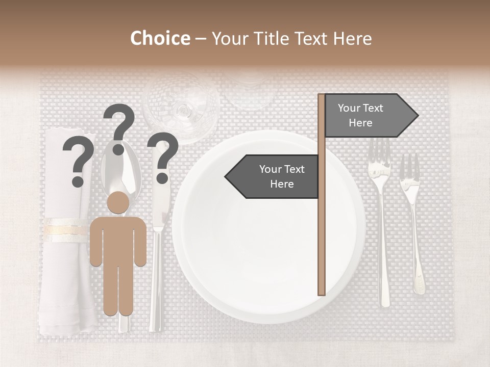 Ware Fork Nobody PowerPoint Template