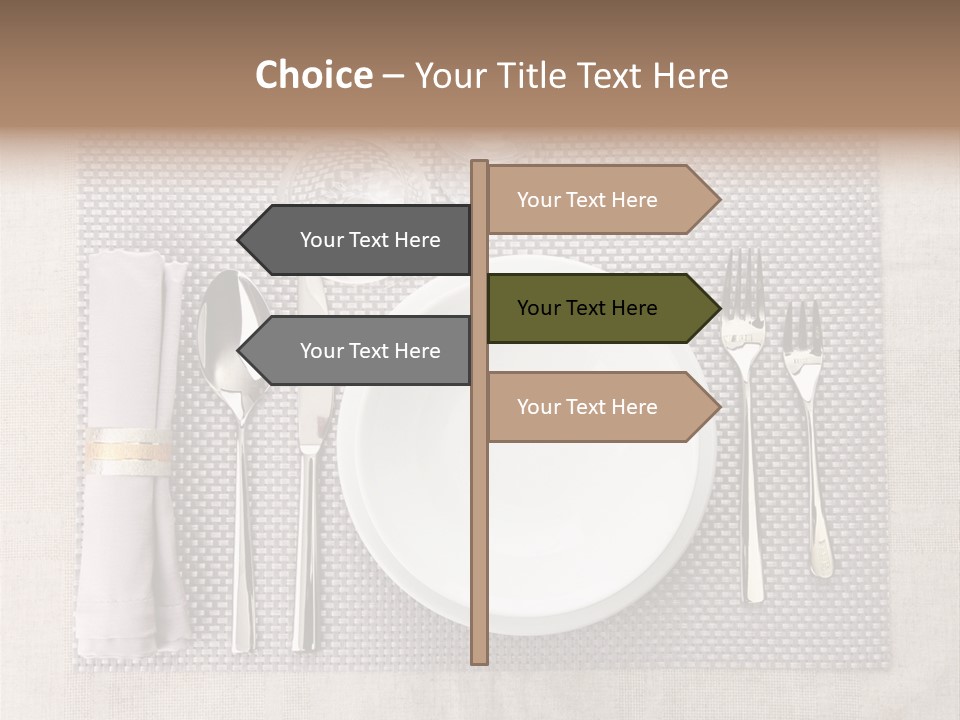 Ware Fork Nobody PowerPoint Template