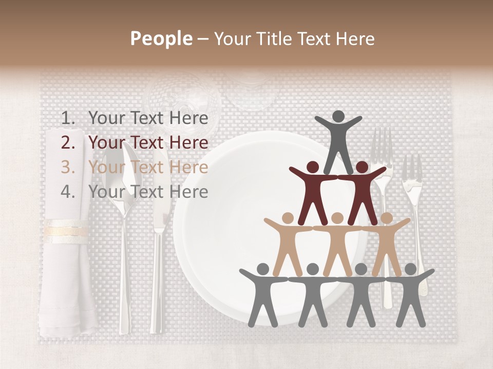 Ware Fork Nobody PowerPoint Template