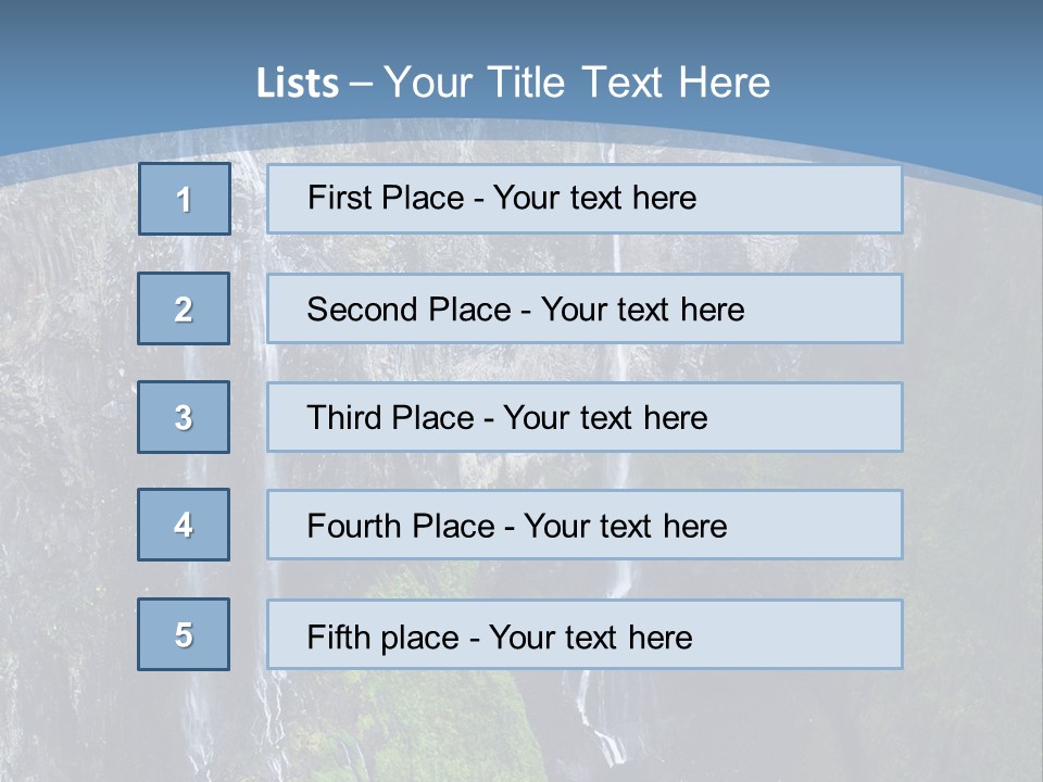 Circus Flyover Abyss PowerPoint Template