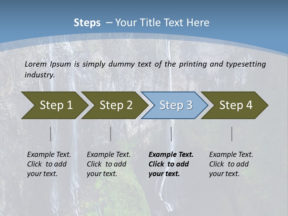 Circus Flyover Abyss PowerPoint Template