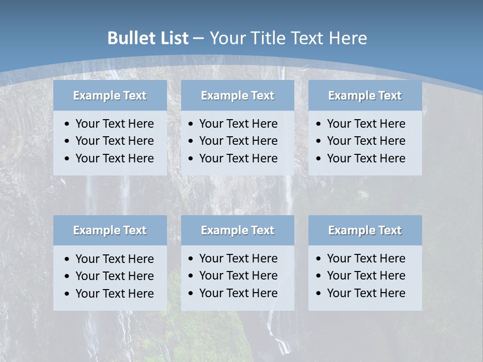 Circus Flyover Abyss PowerPoint Template